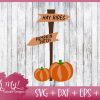 Fall Sign SVG DXF EPS Cutting File