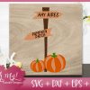 Fall Sign SVG DXF EPS Cutting File - Image 2